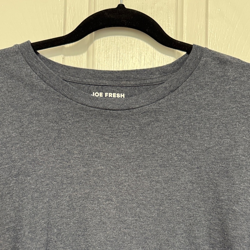 Joe Fresh Blue/Gray Tee - Picture 2 of 5